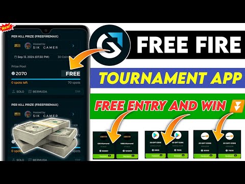 Gametosa me free fire tournament kaise khele free me | ff tournament app free entry | Gametosa app