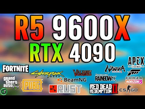 Can Ryzen 5 9600X HANDLE the POWER of RTX 4090?