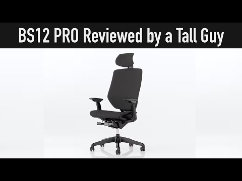 A Tall Person's Perspective: FlexiSpot BS12 PRO Ergonomic Chair Review