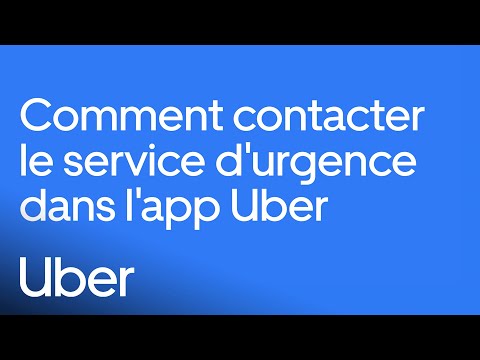 Comment utiliser le bouton d'urgence dans l'app | Uber