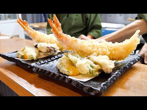 Close-up on the Only Hana Soba Specialty Restaurant in the World! Best Selling Tempura and the Owner