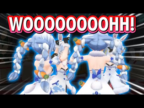 4 Pekora's Doing a Chaotic Victory Huddle【Hololive】