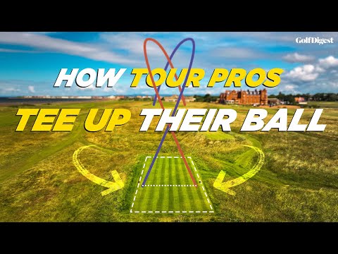 How Pros Pick Where To Tee Up Their Ball | The Game Plan | Golf Digest