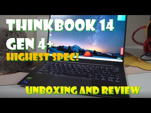 Lenovo Thinkbook 14 gen 4+ Unboxing and Quick Review! High Performance Business Laptop!