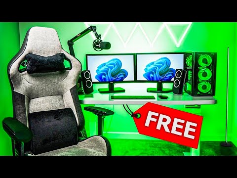 I Built a Gaming Setup for COMPLETELY FREE!