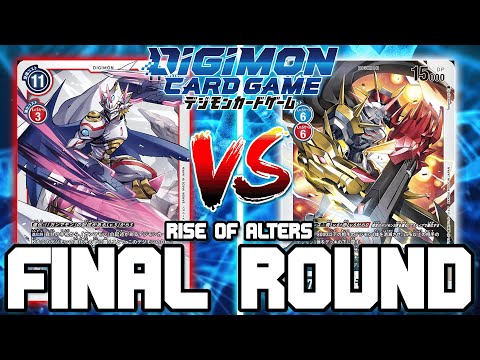 Siriusmon VS Omnimon Alter-S!! | Digimon Card Game: RB-01 vs EX-04 Rise of Alters (FINAL ROUND)