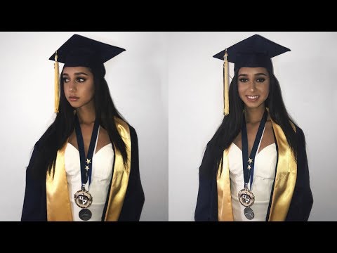 get ready with me | high school graduation! (2017)