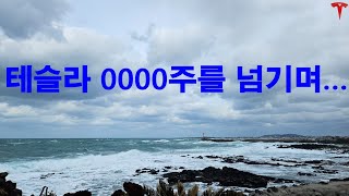 테슬라 0000주를 넘기며...