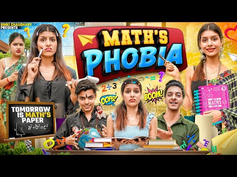 MATH’S FEAR || math’s phobia | School Math’s Story || RINKI CHAUDHARY