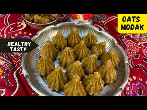 Oats Jaggery Modak | Instant Healthy Oats Modak