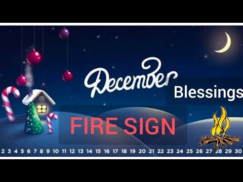 FIRE SIGN: DECEMBER MONTH BLESSINGS.. GOOD NEWS..🙏💫❣️🤩🥰🤗..hindi tarot reading||aries|leo|sagittarius