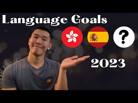 My Language Learning Goals 2023 🎆 (+ new language reveal)