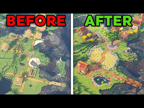 How to Upgrade a Minecraft Village!