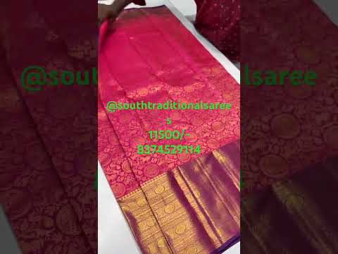 ⁠ #saree #sareelove #sareefashion #sarees #sareecollection price 11500/-@southtraditionalsarees