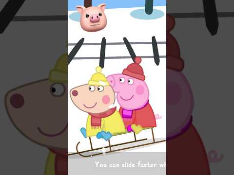 PEPPA PIG GOES ON THE SLEIGH