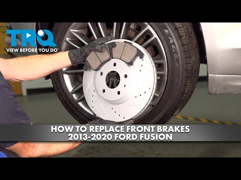 How to Replace Front Brakes 2013-2020 Ford Fusion