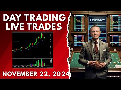 Live Day Trading - Friday Before Holiday Week #daytrade #stocks