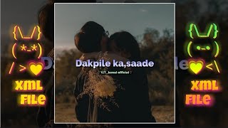 Dakpile kasa,ade 🌹❤️ // Garo song 🔁 XML video 🔰 link in description ✅⤵️