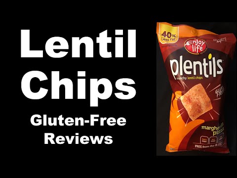 Plentils Lentil Chips - Margherita Pizza - Gluten Free Review