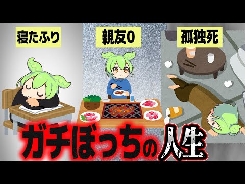 ボッチを極めし者の人生【ずんだもん解説】