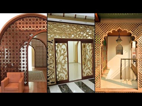 #partition wall design।wooden room divider #roomdivider#2025