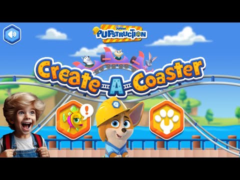 Disney Junior: Pupstruction - Create-A-Coaster: Build the Ultimate Roller Coaster !