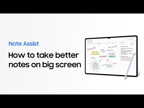 Galaxy Tab S10 Series: How to use Note Assist | Samsung