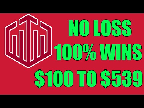 No Loss 100% Wins - $100 to $539 - Best Robot Cross Signal Pro 2022 | Work 99%