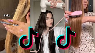 Hair care and growth tips || TikTok Compilation ✨  AESTHETIC #2