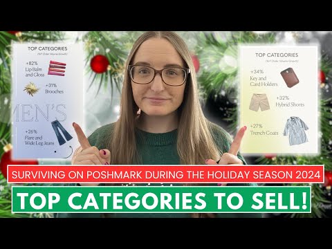 TOP TRENDING CATEGORIES TO SELL ON POSHMARK! | Holiday Edition 2024