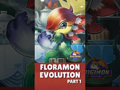 Floramon Evolution Line Part 1 #Shorts