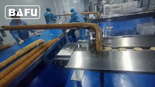 biscuit packaging machine,cookies packaging machine,cracker packaging machine,flow wrapper,flow-pack