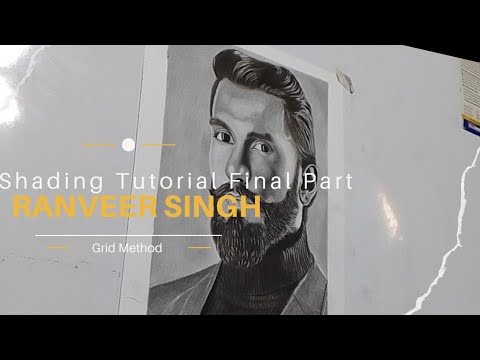 How to draw Ranveer Singh Step by step| Shading Tutorial | Final Part