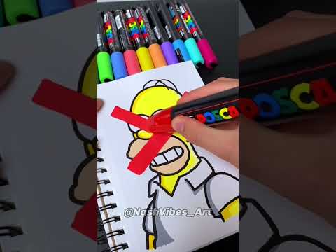 I Messed Up My Drawing, But it Was Satisfying! (#shorts)