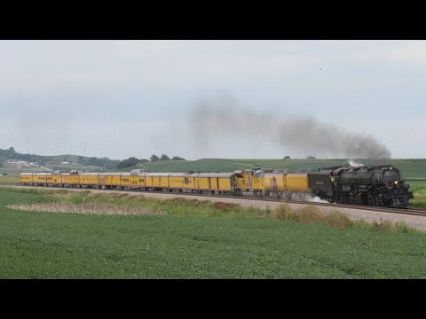 Union Pacific 4014 Big Boy South - Woodbine/Logan, Iowa 8/2/19