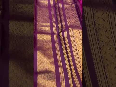 Stunning Kanjivaram Silk Sarees | Bridalwear & Party Occasions: Awesome Colour Combination