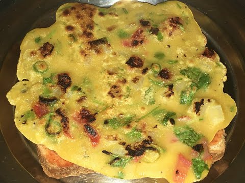 Omelette recipe without eggs 😆| Eggless Omelet | Breakfast, Snack Recipe |