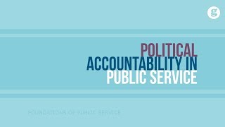 Political Accountability in Public Service