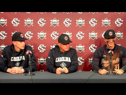 Baseball Postgame: (Queens) South Carolina Media Availability 02/19/25