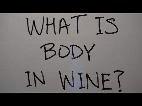 What is Body in Wine?