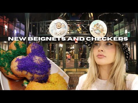 A Night at Port Orleans French Quarter | Bananas Foster Beignets | Gumbo and Checkers