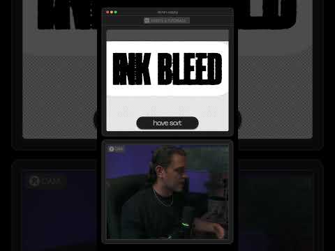 How to make Ink Bleed Actions in Photoshop