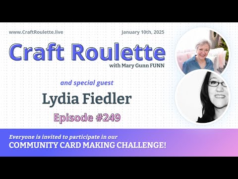 Craft Roulette Episode #249 featuring Lydia Fiedler (@UnderstandBlue)