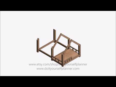 how to build dog house? Dog house build animation