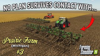 THE JIGSAW OF REBUILDING! ON PRAIRIE FARM MICHIGAN #3 | Farming Simulator 25.