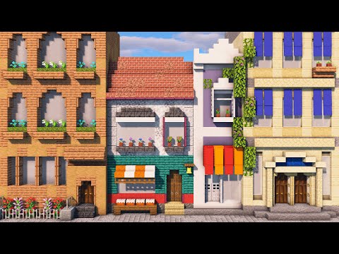 Let's Build a City Street in Minecraft!