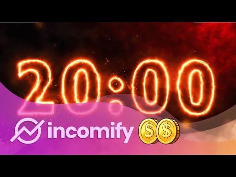 20 Minute Countdown 🔥FIRE Timer | Visit INCOMIFY