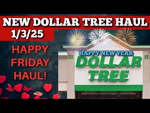 NEW DOLLAR TREE HAUL 1/3/25