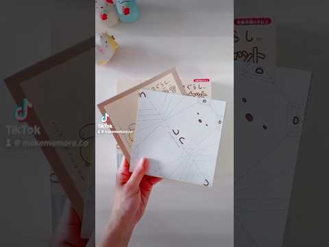 Unboxing Japanese Sumikko Gurashi Paper fold collection #sumikkogurashi #paper #papercraft#diycrafts