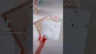 Unboxing Japanese Sumikko Gurashi Paper fold collection #sumikkogurashi #paper #papercraft#diycrafts